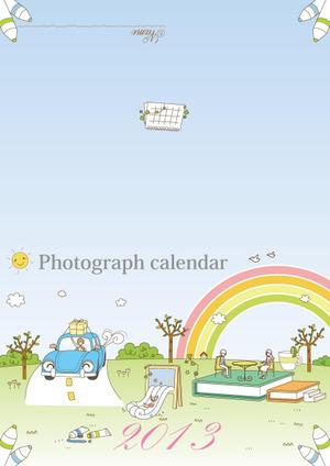 design_studio_be (design_studio_be)さんの中綴じカレンダーの表紙デザインへの提案