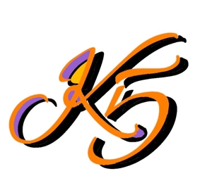 丸山和弘 (wens16495)さんのアパレルブランド「K5」のロゴへの提案