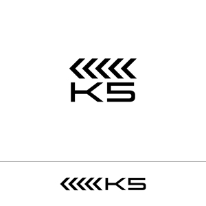STUDIO ROGUE (maruo_marui)さんのアパレルブランド「K5」のロゴへの提案