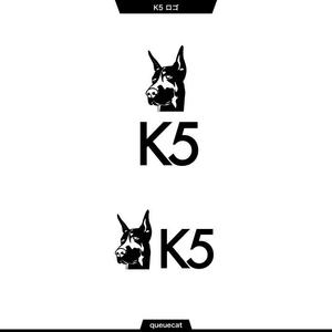 queuecat (queuecat)さんのアパレルブランド「K5」のロゴへの提案