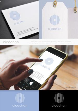 Morinohito (Morinohito)さんのアパレルブランド「cicachan」のロゴデザインへの提案