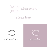 takayamdes (takayam_des)さんのアパレルブランド「cicachan」のロゴデザインへの提案