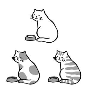 たけもん ()さんの猫のイラスト3種類 募集への提案