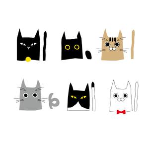 重谷 そよ (IoriH)さんの猫のイラスト3種類 募集への提案