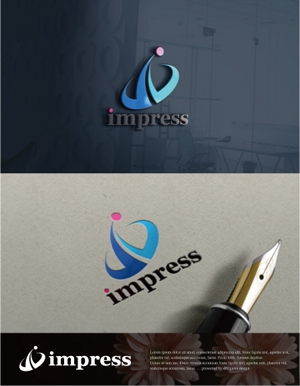 drkigawa (drkigawa)さんの生命保険代理店「impress」のロゴへの提案