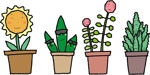 けんち蛍（けい） (ichi-bit)さんの植物のキャラクターのイラスト【追加発注あり】への提案