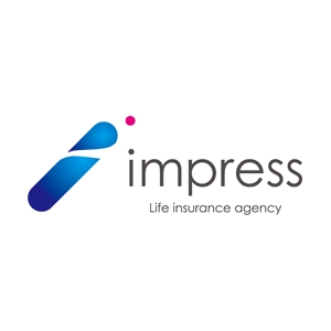 HIROKIX (HEROX)さんの生命保険代理店「impress」のロゴへの提案