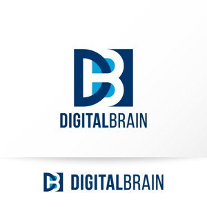 カタチデザイン (katachidesign)さんのソフトウェア開発会社　「(株)デジタル・ブレイン」のロゴへの提案