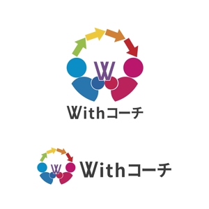 YASUSHI TORII (toriiyasushi)さんの【ロゴの作成】講師のチーム「with コーチ」新規立ち上げに伴うデザインの依頼への提案