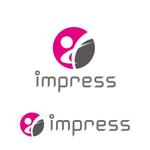 biton (t8o3b1i)さんの生命保険代理店「impress」のロゴへの提案