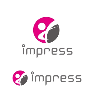 biton (t8o3b1i)さんの生命保険代理店「impress」のロゴへの提案