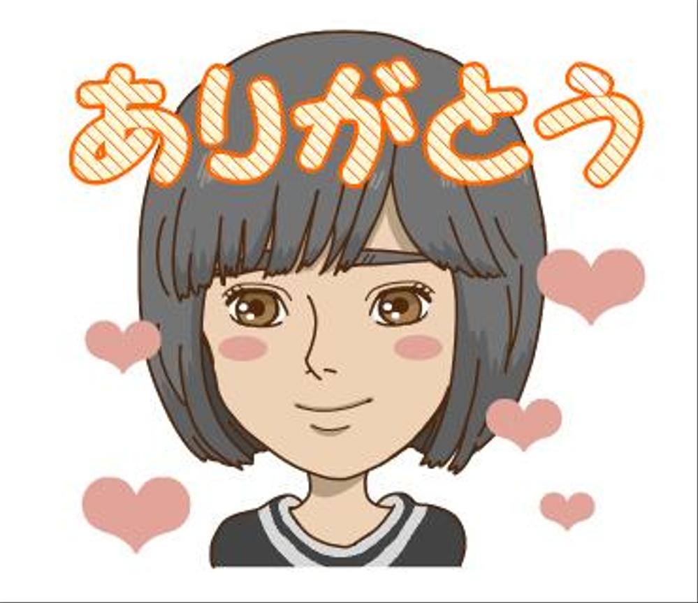 LINEスタンプ制作依頼_似顔絵_日常/仕事用