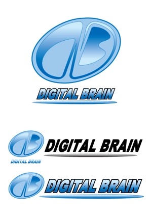 もっちー (mm-d)さんのソフトウェア開発会社　「(株)デジタル・ブレイン」のロゴへの提案