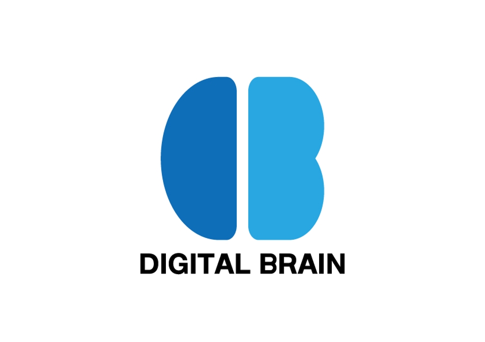 ソフトウェア開発会社　「(株)デジタル・ブレイン」のロゴ