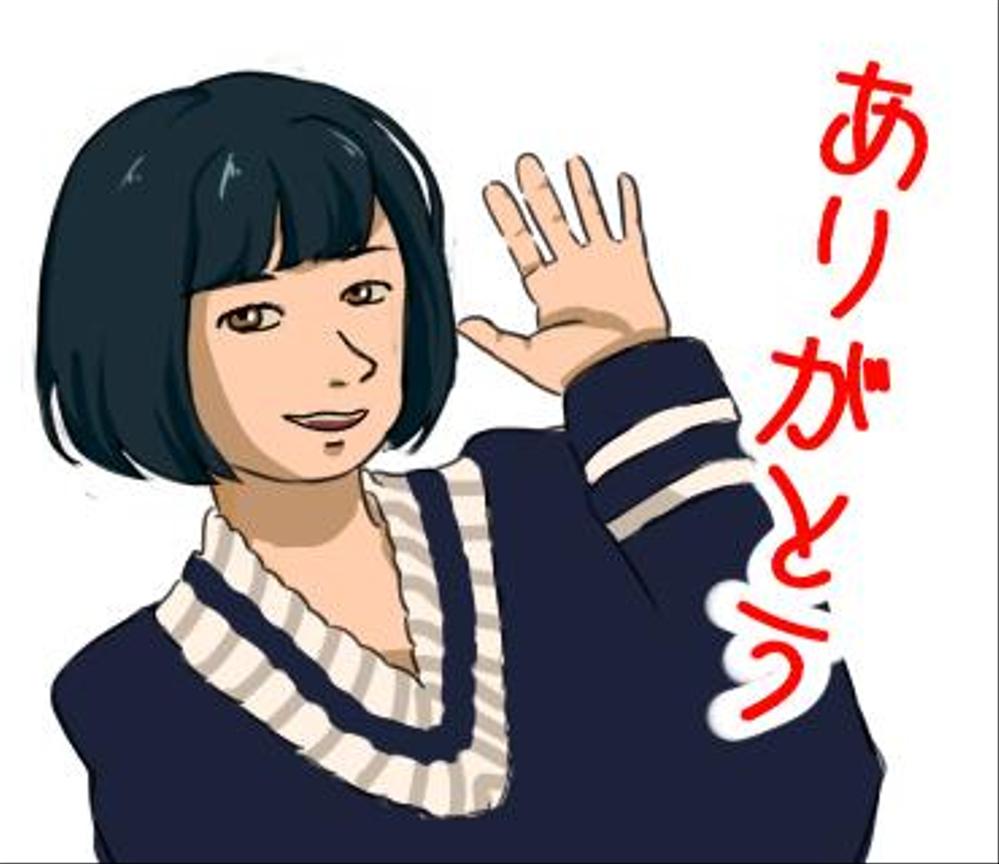 LINEスタンプ制作依頼_似顔絵_日常/仕事用