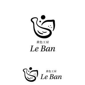 marutsuki (marutsuki)さんのレモネード&バナナジュース専門店　『黄色工房　Le　Ban』(ルバン)　ロゴへの提案