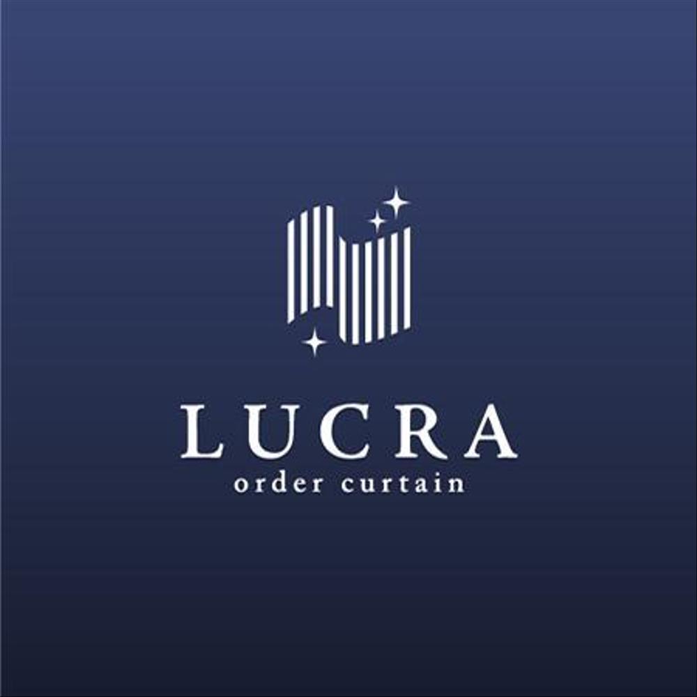 「LUCRA」のロゴ作成