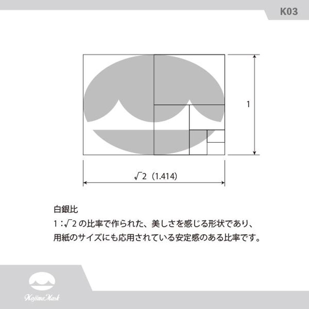 ◆マスクブランド「児島マスク(Ｋｏｊｉｍａ　Ｍａｓｋ)」のロゴ・マーク◆