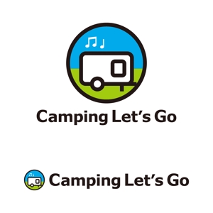 tsujimo (tsujimo)さんのキャンピングカーレンタルサイト「Camping Let's Go」のロゴへの提案