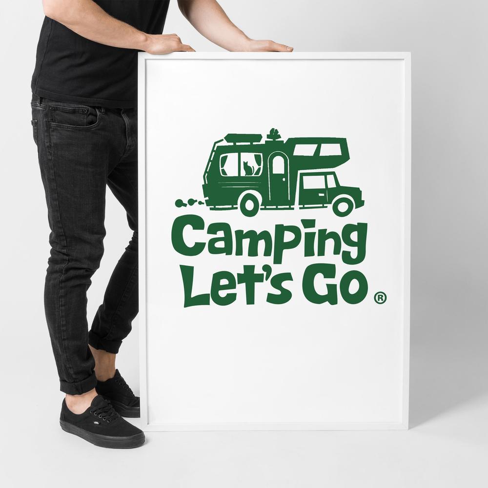 キャンピングカーレンタルサイト「Camping Let's Go」のロゴ