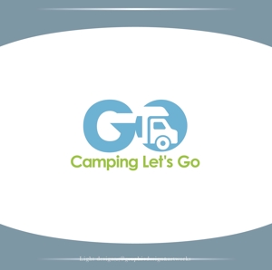 XL@グラフィック (ldz530607)さんのキャンピングカーレンタルサイト「Camping Let's Go」のロゴへの提案