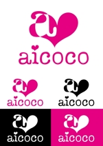 アトリエ15 (atelier15)さんのアパレル雑貨ショップサイト　商品ブランド　aicoco　のロゴへの提案