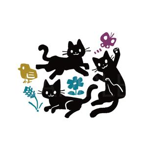 tama design イラスト/映像 (tamamitu1030)さんの猫のイラスト3種類 募集への提案