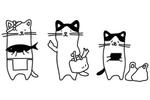 いくきーと (ikukito)さんの猫のイラスト3種類 募集への提案