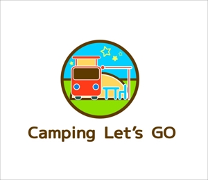 HUNTplus Design Labo (HUNTplus)さんのキャンピングカーレンタルサイト「Camping Let's Go」のロゴへの提案