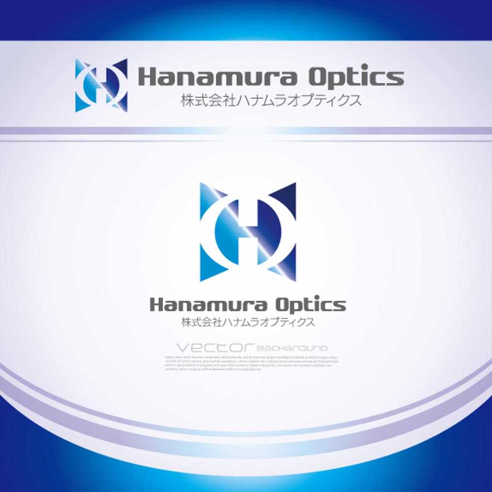 レーザー装置や通信に関する光学製品を取扱う輸入商社「株式会社ハナムラオプティクス」のロゴ