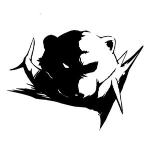 hira ()さんの荒ぶる熊のイラストへの提案