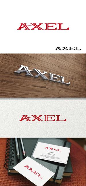 taka design (taka_design)さんのホストクラブ「AXEL」のロゴへの提案