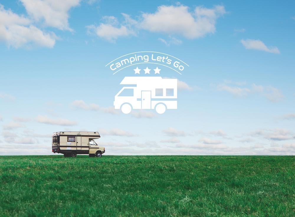キャンピングカーレンタルサイト「Camping Let's Go」のロゴ