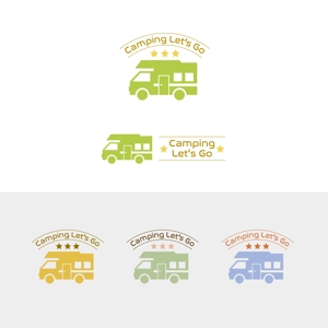 happywave (happywave)さんのキャンピングカーレンタルサイト「Camping Let's Go」のロゴへの提案