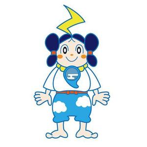 アワビ (awabi0105)さんの会社の顔となるキャラクター「トヨクモちゃん」のデザイン依頼への提案