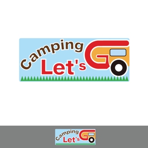 50nokaze (50nokaze)さんのキャンピングカーレンタルサイト「Camping Let's Go」のロゴへの提案