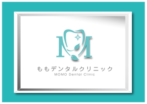 Q-Design (cats-eye)さんの新築歯科医院のロゴへの提案