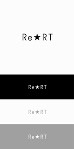 designdesign (designdesign)さんの新規アパレルブランド RE★RT ロゴ作成への提案