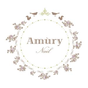 tara_b (tara_b)さんの「Amùry Nail」のロゴ作成。新規オープンネイルサロン。への提案