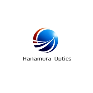 Okumachi (Okumachi)さんのレーザー装置や通信に関する光学製品を取扱う輸入商社「株式会社ハナムラオプティクス」のロゴへの提案