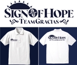 TIM (Timsparty213)さんの船名「Sign of Hope」とそのチーム名「Team Gracias」のロゴへの提案