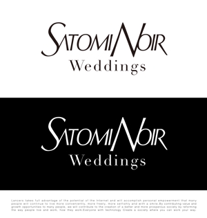 tog_design (tog_design)さんのSatomi Noir Weddingのロゴマーク作成への提案