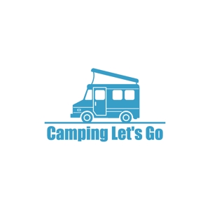 kitten_Blue (kitten_Blue)さんのキャンピングカーレンタルサイト「Camping Let's Go」のロゴへの提案