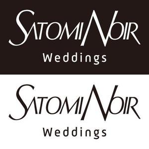 RDO@グラフィックデザイン (anpan_1221)さんのSatomi Noir Weddingのロゴマーク作成への提案