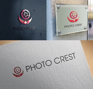 tacit_D (tacit_D)さんの写真撮影・写真プリント会社「PHOTO CREST」のロゴへの提案