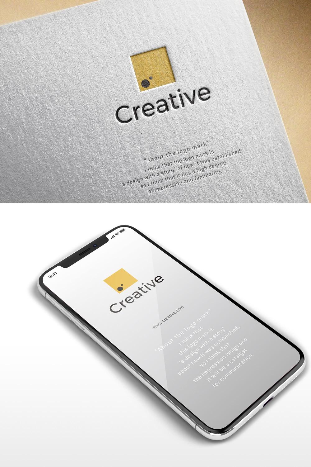 社内の企画発案チーム「Creative」のロゴ