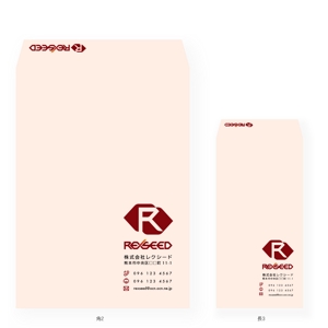 noraya_jr (noraya_jr)さんの会社の封筒２種類のデザインへの提案