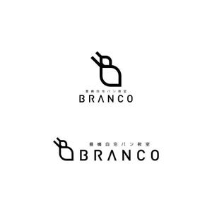 Yolozu (Yolozu)さんの豊橋　自宅パン教室　BRANCO　(ブランコ)　のロゴへの提案