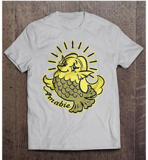 tama design イラスト/映像 (tamamitu1030)さんの「アマビエ！」のＴシャツをつくりたい！への提案