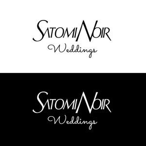 creative house GRAM (creative_house_GRAM)さんのSatomi Noir Weddingのロゴマーク作成への提案